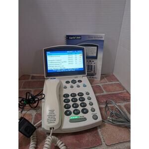 Captel Model 840i Closed Captioned Hearing Impaired Wifi Corded Telephone w Box